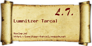 Lumnitzer Tarcal névjegykártya