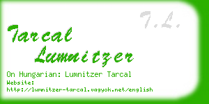 tarcal lumnitzer business card